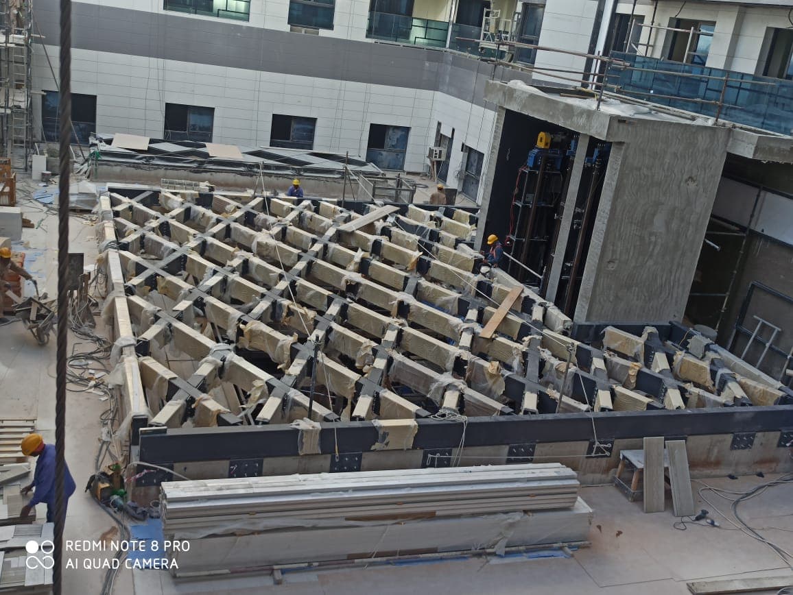 Steel Roofing Structure