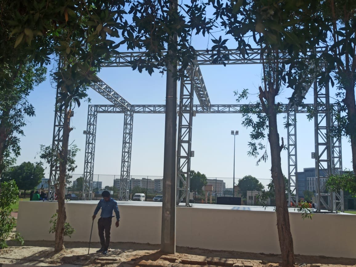 Steel Canopy Gantry